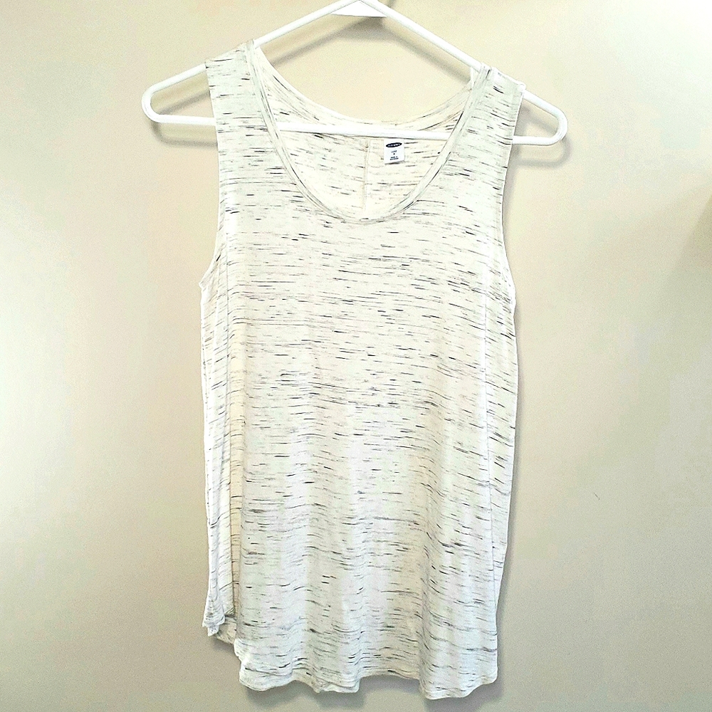 White Heather Tank Top